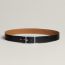 Quentin reversible belt, noir/gold
