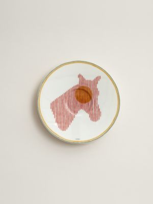 Taza de té y platillo Saut Hermès, Vista: vista superior, above, vista 4 de 5