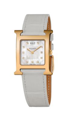 Heure H watch, Medium model, 30&nbsp;mm, View: front, front, view 3 of 4