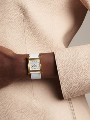 Heure H watch, Medium model, 30&nbsp;mm, View: Worn, worn, view 4 of 4
