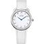 Relógio Arceau, modelo grande, 36&nbsp;mm, blanc