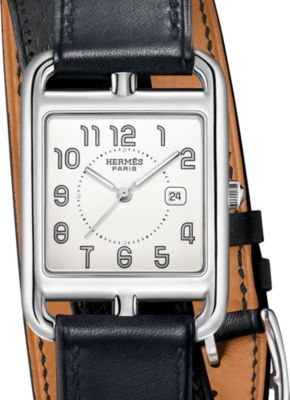 HERMES アナログ腕時計 黒レザー 楽天市場】HERMES エルメス 腕時計 Hウォッチ H watch PM 25mm