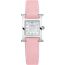 Heure H watch, Mini model, 21&nbsp;mm, rose sakura