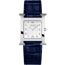 Heure H watch, Medium model, 30&nbsp;mm, bleu saphir