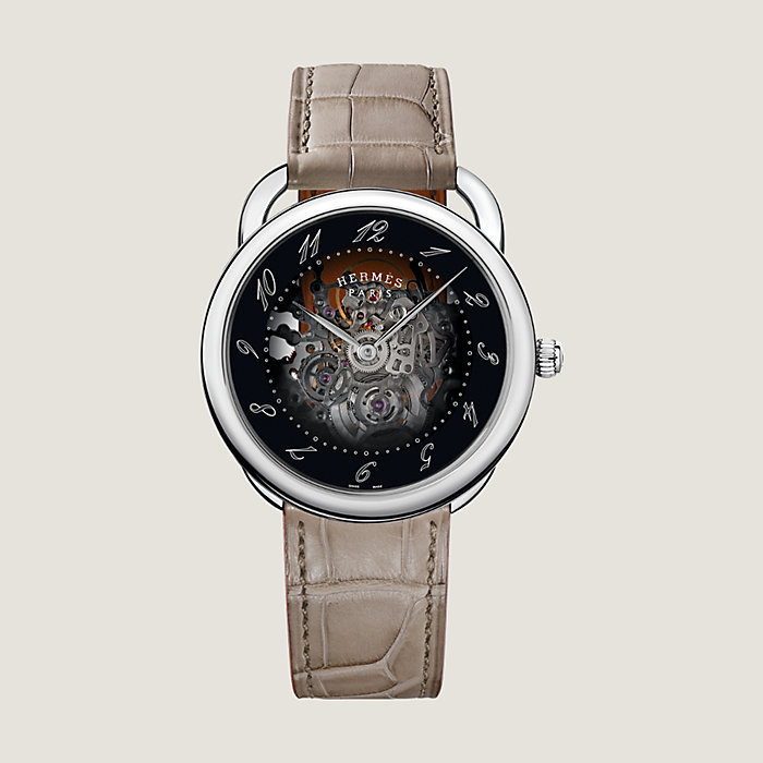 Arceau L'heure de la lune watch, 43 mm | Hermès Canada