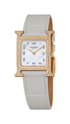 Heure H watch, Medium model, 30&nbsp;mm, View: front, front, view 3 of 4