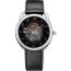 Arceau Squelette watch, 40&nbsp;mm, noir
