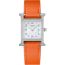 Heure H watch, Small model, 25&nbsp;mm, orange, no stock
