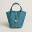 Picotin Lock 18 bag, new bleu jean, no stock