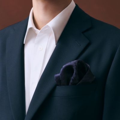 ポケットチーフ - メンズ シルクネクタイ、ボウタイ、ポケットチーフ 