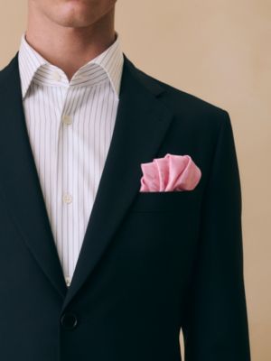 Faconnee Grand H 45口袋巾, 檢視: 佩戴, worn, 檢視共2張圖片的第3張