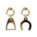 Amulettes Equestre earrings