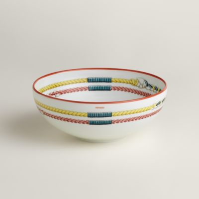 【新品未使用品】HERMES 046084P Medium bowl Hermès en Contrepoint bowl, medium model - Grey | Hermès USA