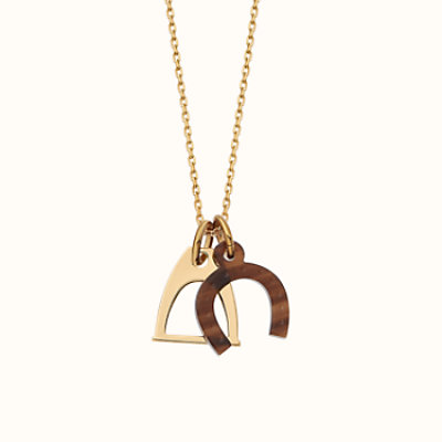 Amulette Maroquinier pendant, small model | Hermès USA