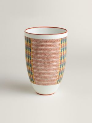 Tressages Equestres vase, View: Back, back, view 3 of 4