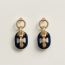 Eurydice earrings, small model, galaxie