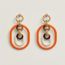 Eurydice earrings, large model, système