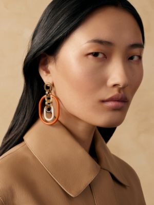 Eurydice 이어링, 라지 모델, 보기: 이미지: 제품 착용 이미지, worn, 2개 중 2번째 보기