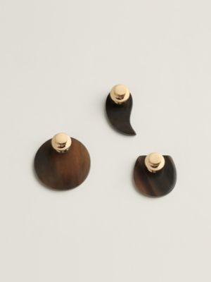 Cheval de Coeur pin set, View: Back, back, view 3 of 3
