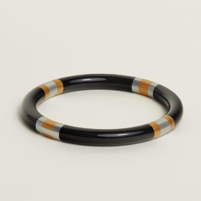Clic h bracelet Hermès Black in Other - 35565218