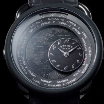 Arceau Le Temps Voyageur watch, 41 mm | Hermès USA