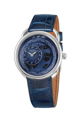Arceau Le Temps Voyageur watch, Large model, 38&nbsp;mm, View: front, front, view 4 of 4