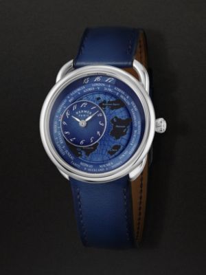 Arceau Le Temps Voyageur watch, Large model, 38&nbsp;mm, View: front, front, view 5 of 5