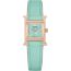 Heure H watch, Mini model, 21&nbsp;mm, vert/bleu aqua