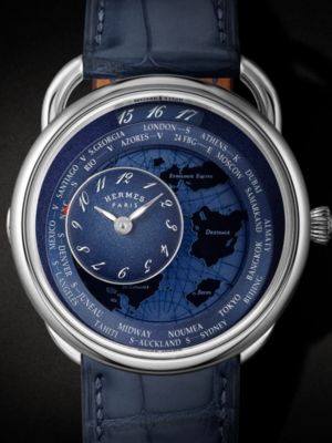 Arceau Le Temps Voyageur watch, 38&nbsp;mm, View: Detail, crop, view 4 of 4