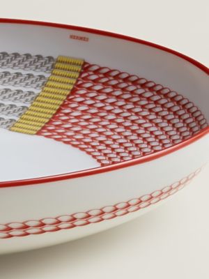 Tiefer Teller Tressages Équestres, großes Modell, Ansicht: Detailansicht, detail, Ansicht 5 von 5