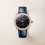 Arceau Aventurine etoilee watch, 34&nbsp;mm, bleu saphir