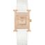 Heure H watch, Small model, 25&nbsp;mm, blanc