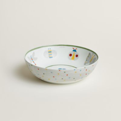 Hermès en Contrepoint bowl, small model - Grey | Hermès USA