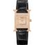 Heure H watch, Small model, 25&nbsp;mm, noir