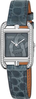 I773 L エルメス イタリア製 アンサンブル ブルー レディース ブルー - ウォッチ レディス | エルメス | Hermès - エルメス