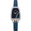 Galop d'Hermès watch, Medium model, 32&nbsp;mm, bleu saphir
