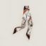 Bouquets Sellier Twilly, blanc/noir/caramel