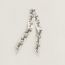 Chevaux en Liberte Twilly, blanc/vert-de-gris/bronze