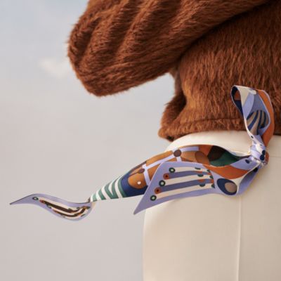 Hermès Horse Club Detail scarf 45