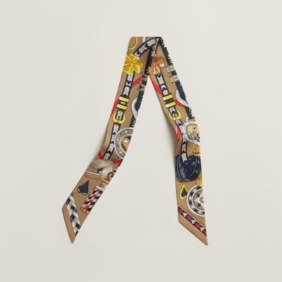 Twilly 《アルネ・ドゥ・クール》 - オレンジ | Hermès - エルメス  