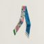 Guepards Bandana Twilly, bleu ciel/jaune vif/rouge