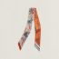 Guepards Bandana Twilly, crème/orange/vert