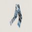 Festival des Amazones Bandana Twilly, bleu jean/blanc/noir