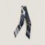 Festival des Amazones Bandana Twilly, marine/blanc/noir