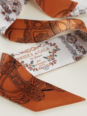 Twilly Brides de Gala en Fleurs & Eyeliner, Exibir: Detalhes, detail, visualizar 3 de 3