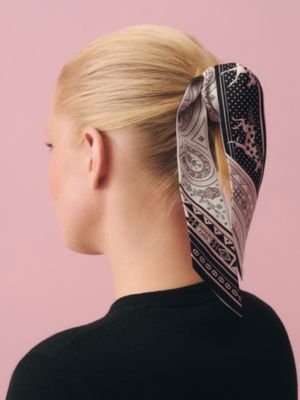 Twilly Cheval de Cœur Bandana, Vue: Vue portée, worn, vue 2 sur 3