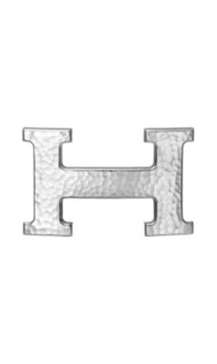 H Martelee, Metallic finish Silver