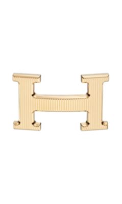 H Strie, Metallic finish Yellow gold