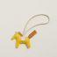 Rodeo PM charm, jaune de Naples/sésame/craie