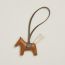 Rodeo PM charm, gold/craie/étoupe